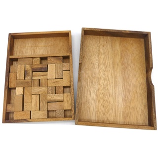 DILEMMA Puzzle 11 F aus Holz Knobel Geduldspiel Denkspiel IQ-Spiel