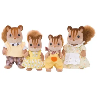 Sylvanian Families L4172 Walnuss Eichhörnchen Familie - Figuren für Puppenhaus