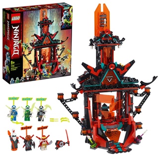 LEGO 71712 NINJAGO Empire Tempel des Unsinns, Bauset mit 6 Minifiguren, Ninja Spielzeug für Kinder