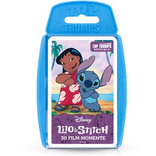 TOP Trumps Disney Lilo & Stitch - 30 Film-Momente - Kartenspiel - Deutsch