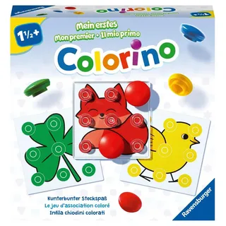 Ravensburger 25981 Mein erstes Colorino Lernspiel - So wird Farben lernen zum Kinderspiel - Der Spieleklassiker für Kinder ab 15 Jahren