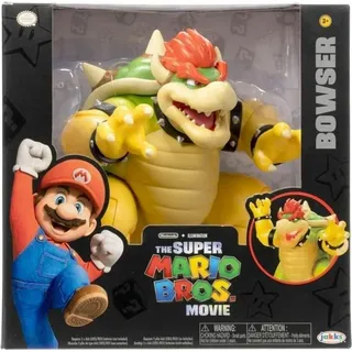 Nintendo Super Mario Movie Fire Breathing Bowser, 18 cm