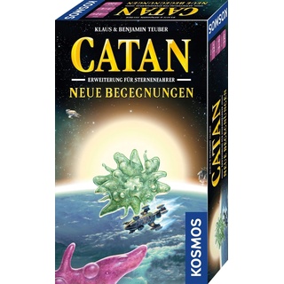 KOSMOS 683535 Catan - Sternenfahrer Erweiterung - Neue Begegnungen, nur spielbar mit Catan Sternenfahrer, Brettspiel für 3-4 Personen ab 12 Jahre, Siedler von Catan