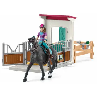 Schleich® 42709 Pferdebox mit Lisa & Storm