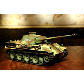 TPFLiving RC-Panzer Panther G V7.0 V7.0 mit Schussfunktion - Sound und Rauch - Maßstab: 1:16