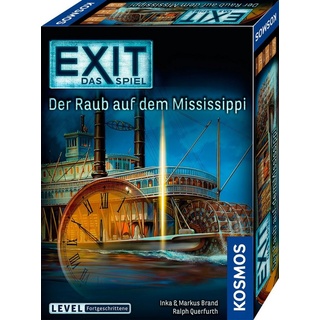 Kosmos Spiel, Escape Room Spiel EXIT, Der Raub auf dem Mississippi, Made in Germany bunt