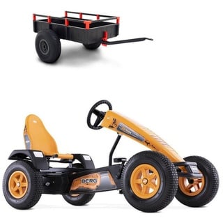 Berg Go-Kart BERG Gokart XXL X-Cross E-Motor Hybrid mit Dreigangschaltung orange