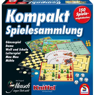 Schmidt Spiele 49188 150er Kompakt Spielesammlung