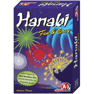 Abacusspiele | Hanabi Fun & Easy | Familienspiel | Kartenspiel | 2-5 Spieler | Ab 8+ Jahren | 30 Minuten | Deutsch