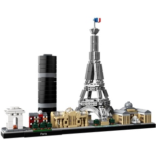LEGO® Spielbausteine LEGO Architecture 21044 Paris, (Set, 649 St., Reisen & Geschichte) bunt
