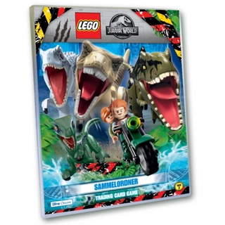 Blue Ocean Sammelkarte Lego Jurassic World 2 Karten - Sammelkarten Trading Cards (2022) - 1, Jurassic World 2 Karten - 1 Sammelmappe