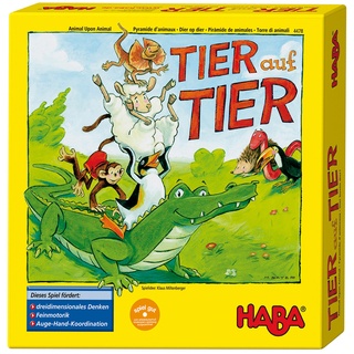 Haba 4478 "Tier Auf Tier"  Kinderspiel