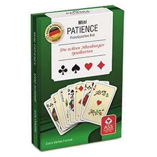 ASS 22570097 Mini-Patience-Das Klassische Kartenspiel-im Miniformat, Keine, ab 8 Jahren