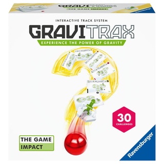Ravensburger GraviTrax The Game Impact - Logikspiel für Kugelbahn Fans  Konstruktionsspielzeug für Kinder ab 8 Jahren