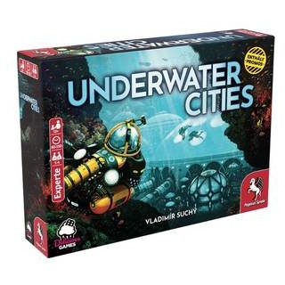 51905G - Underwater Cities, Brettspiel, 1-4 Spieler, ab 12 Jahren (DE-Ausgabe)
