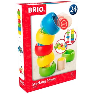 BRIO 30185 - Motorik-Stapelturm, Mehrfarbig