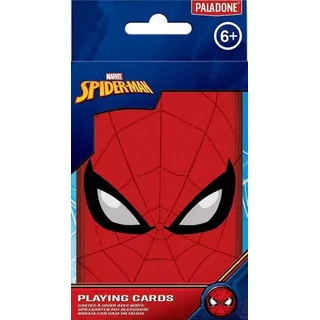 Spiderman Spielkarten in Sammlerdose - Offiziell Lizenziertes Disney-Kartenspiel, Standarddeck mit 54 Karten, Geschenk für Disney-Fans