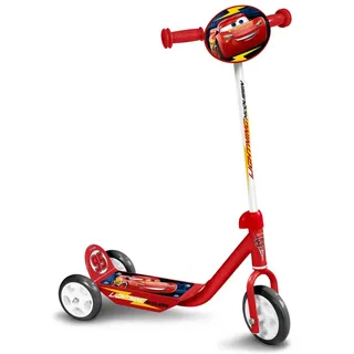 Disney Cars 3-Rad Kinderroller Freewheel Rot - Rot