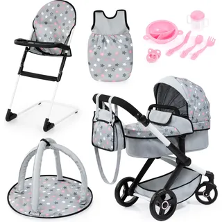 Bayer Dolls pram Xeo deluxe set (17007AB)