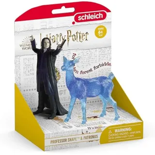 Schleich 42683 - Harry Potter Professor Snape & Patronus Spielfiguren Höhe Prof. Snape: ca. 10 cm