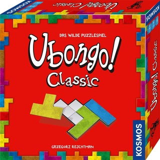 KOSMOS 683092 Ubongo! Classic, Der beliebte Action- und Knobelspaß für die ganze Familie, Der Klassiker im Brett- und Gesellschaftsspiel für 1 bis 4 Personen ab 8 Jahren