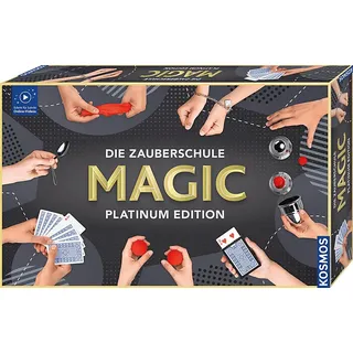 KOSMOS Die Zauberschule Magic - Platinum Edition Zauberkasten Mehrfarbig