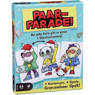 Mattel - Mattel Games Paar-Parade, Kartenspiel, Gesellschaftsspiel, Familienspiel