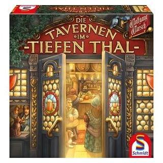 Schmidt-Spiele Brettspiel 49351, Die Tavernen, im Tiefen Thal, ab 12 Jahre, 2-4 Spieler