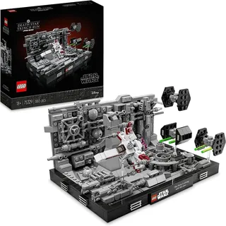 LEGO® Star Wars - Death Star Trench Run Diorama (75329) Konstruktions-Spielset, (665 St)