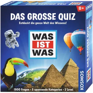 Kosmos Spiel WAS IST WAS - Das große Quiz, WAS IST WAS - Das große Quiz weiß