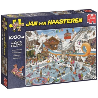 Jan Van Haasteren - Die Winterspiele - 1000 Teile Puzzle