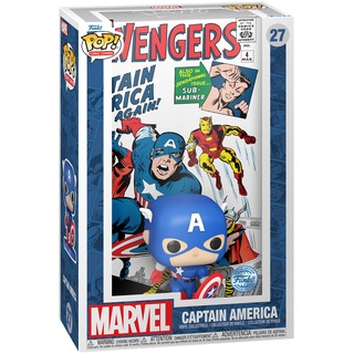 Funko Pop! Comic Cover: Marvel - Marvel Avengers #4 - (1963) - Vinyl-Sammelfigur - Geschenkidee - Offizielle Handelswaren - Spielzeug Für Kinder und Erwachsene - Modellfigur Für Sammler