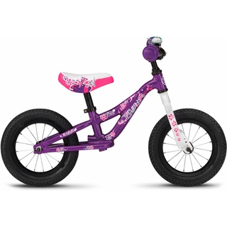 Kinderfahrrad GHOST "POWERKIDDY AL 12 K" Fahrräder Gr. 16 cm, 12 Zoll (30,48 cm), lila Kinder Kinderfahrräder