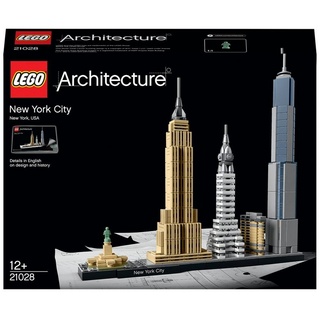 LEGO® Konstruktionsspielsteine LEGO® Architecture - New York City, (Set, 598 St) bunt