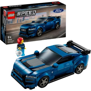 LEGO® Konstruktionsspielsteine Ford Mustang Dark Horse Sportwagen (76920), LEGO Speed® Champions, (344 St), Made in Europe bunt
