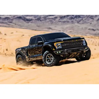 TRAXXAS FORD RAPTOR-R 4X4 VXL schwarz  1/10 PRO-SCALE RTR BRUSHLESS, O. AKKU/LADEGERÄT 101076-4