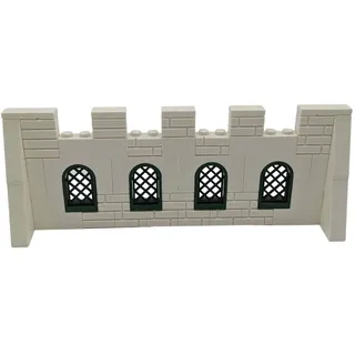 LEGO® MOC Mittelalter Fenster Mauer Ritter Burg Weiß NEU! Menge 54x