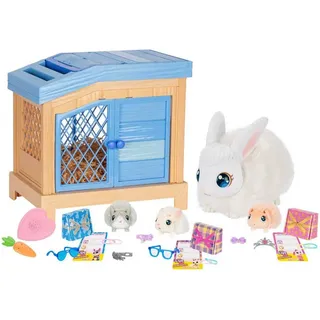 Moose Spielwelt Little Live Pets: Mama Surprise Hasen, mit Sound blau