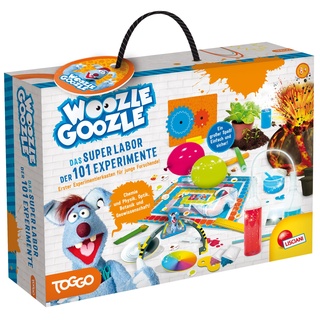 LISCIANI - WOOZLE GOOZLE - Das Superlabor der 101 Experimente - Für Kinder ab 8 Jahren - Experimentierset für Anfänger und Kinder - Bildungsspiel - Konzentration