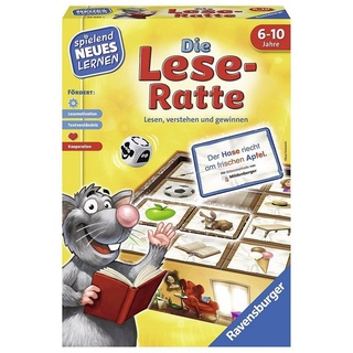 Ravensburger Lernspielzeug Ravensburger 24956 - Die Lese-Ratte - Spielen und Lernen für Kinder...
