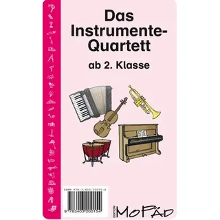 Das Instrumente-Quartett 2. bis 4. Klasse