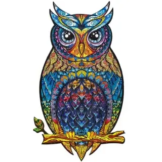 Unidragon Owl Selliott 9191000 Holzpuzzle