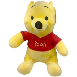 WINNIE THE POOH - Disney - Plüsch Figur 30 CM - Gelb/Rot