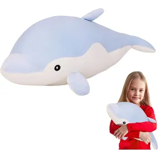 Delfin Plüschtier Maskottchen Kuscheltier Kuschelig Weiches 90 cm