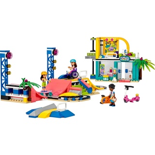 LEGO® Spielbausteine LEGO 41751 Friends Skatepark, Konstruktionsspielzeug, (Set, 431 St., Sport) bunt