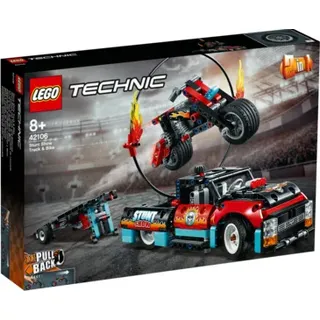 LEGO® Technic 42106 Stunt-Show mit Truck und Motorrad