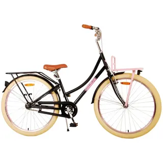 Volare Excellent Kinderfahrrad - Mädchen - 26 Zoll - Schwarz - Schwarz