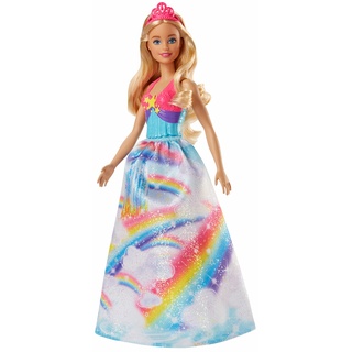 Mattel Barbie FJC95 Dreamtopia Prinzessin: Regenbogen-Prinzessin (blond)