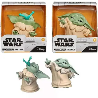 Hasbro Star Wars Mandalorian The Child Froggy Snack & Force Moment Bounty Collection Figuren 2er-Pack HASF1254