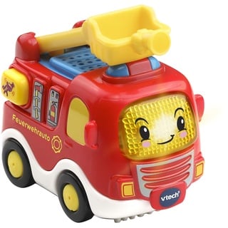 VTech Tut Tut Baby Flitzer - Feuerwehrauto – Spielzeugauto mit Musik, aufleuchtender Taste, spannenden Sätzen und Geräuschen – Für Kinder von 1-5 Jahren